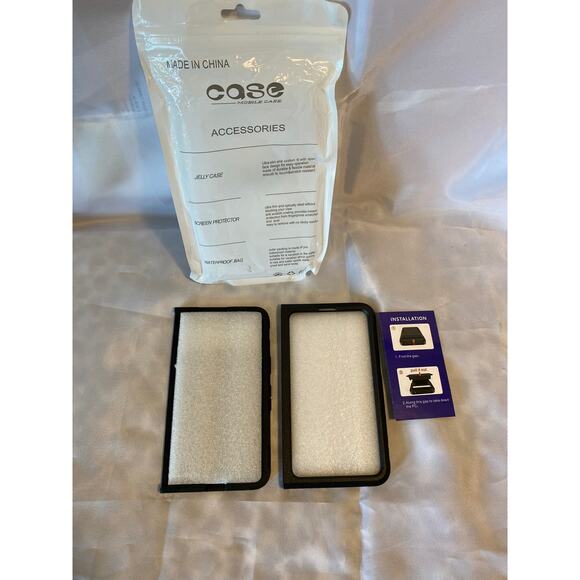 Black Google Pixel Z Fold Case 5G Shockproof Heavy Duty Case - Picture 2 of 8